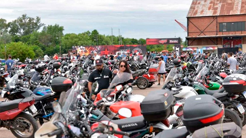 Más de 17 mil motos participaron de una expo en Gualeguaychú